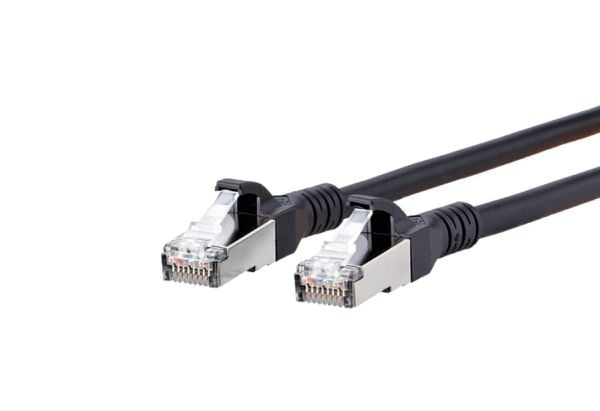 BTR NETCOM Cat6A, 0.5m, 0,5 m, Cat6a, RJ-45, RJ-45