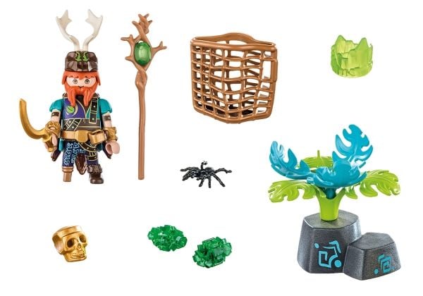 Playmobil 70747, 4 år, Violet Vale - Plant Magician, Flerfarget, Plast