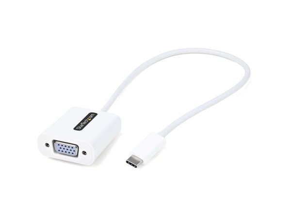 StarTech.com CDP2VGAEC, USB Type-C, VGA (D-Sub) -lähtö, 1920 x 1200 pikseliä