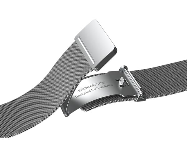 Samsung GP-TYR870SAASW, Band, Smartklokke, Sølv, Samsung, Galaxy Watch4, Metall