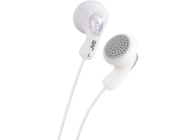 JVC HA-F14, Koblet med ledninger (ikke trådløs), 16 - 20000 Hz, Musikk, 17,1 g, Hodetelefoner, Hvit