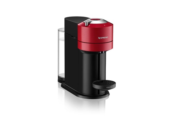 Krups Vertuo Next XN9105, Kapseldrevet kaffemaskin, 1,1 l, Kaffe kapsyl, 1500 W, Rød