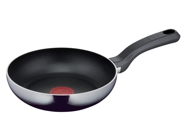 Tefal Resist D52602, Pyöreä, Monikäyttöinen paistinpannu, Musta, Titaani, 175 °C, Alumiini