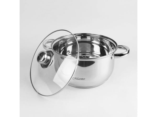 MAESTRO MR-2020-6M kokekar-sett (6 deler), rustfritt stål