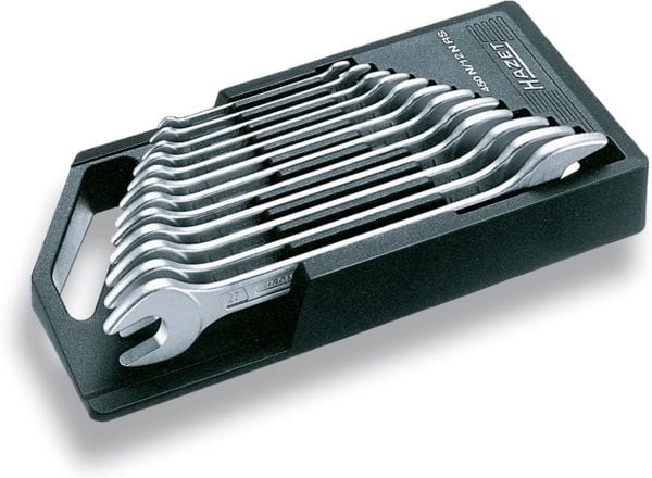 HAZET 450N/12NRS, Kromvanadiumstål, Kromfarget, 6x7,30x32 mm, 2,55 kg, 12 stykker