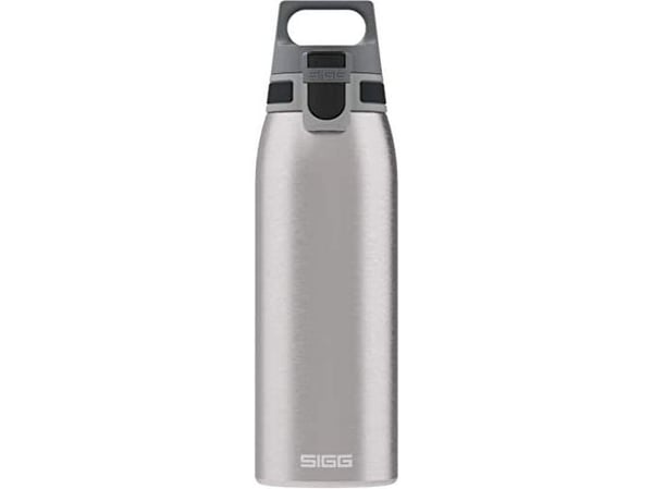 SIGG 8992.40, 1000 ml, Daglig forbruk, Børstet stål, Rustfritt stål, Voksen, Mann/kvinne