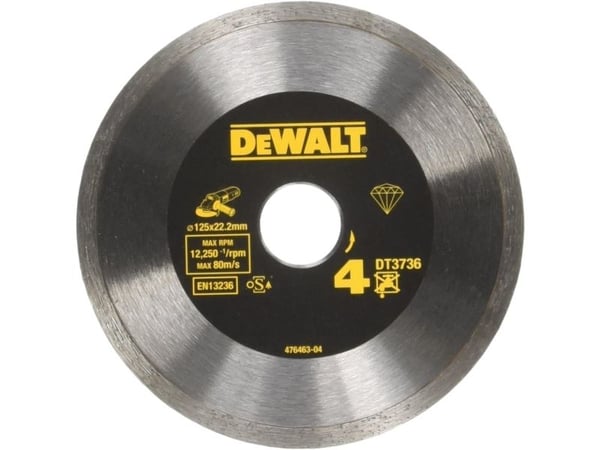 DeWALT DT3736-XJ - Skärskiva i diamant - för murverk, kakel - 125 mm