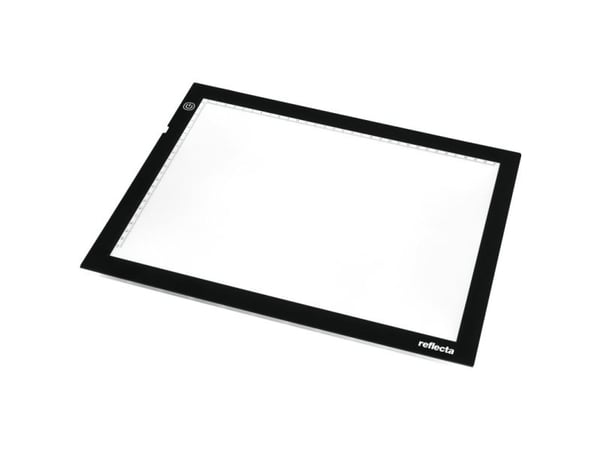Reflecta LED Light Pad A3 Super Slim, Enkel bilderamme, Sort, 44 x 29 cm, Rektangulær, LED, DC