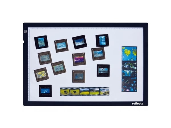 Reflecta LED Light Pad A3 Super Slim, Enkel bilderamme, Sort, 44 x 29 cm, Rektangulær, LED, DC