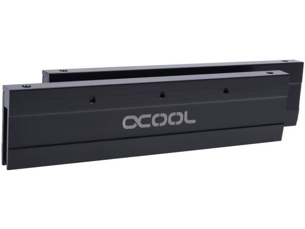 Alphacool 17268, Vesiblokki, Alumiini, Musta, 2 kpl