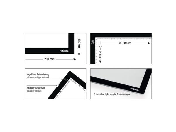 Reflecta A5 bakgrunnsbelysning (10318)