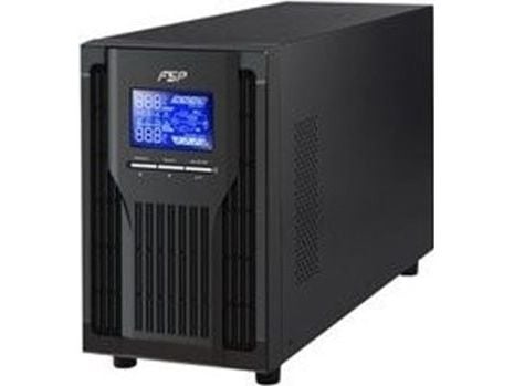 FSP Champ Tower 3K, Taajuuden kaksoismuunnos (verkossa), 3 kVA, 2700 W, Sini, 120 V, 300 V