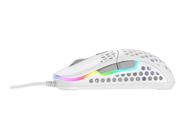 CHERRY XTRFY M42, Molempikätinen, Optinen, USB A-tyyppi, 16000 DPI, Valkoinen