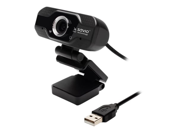 SAVIO CAK-01 - Nettkamera - farge - 1920 x 1080 - 1080p - lyd - USB - MPEG-4