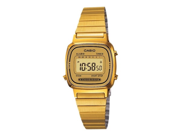 Casio Vintage MINI LA670WEGA-9EF - Rannekello - kvartsikello - digitaalinen - hartsi
