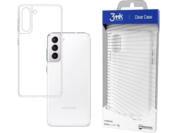 3MK ClearCase Galaxy S21 FE – TPU, transparent mobilskal