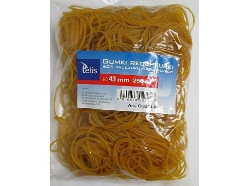 Tetis Receptive elastiset kuminauhat 250g 43mm