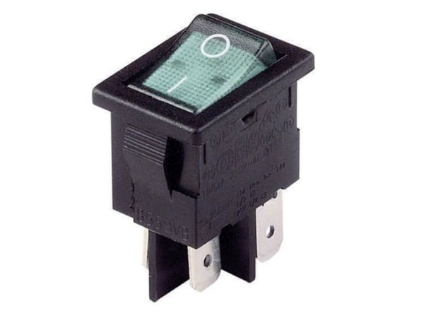 Arcolectric (Bulgin Ltd.) Vippekontakt H 8553 VB NAC 230 V/AC 10 A 2 x Off/On Klikkende 1 stk