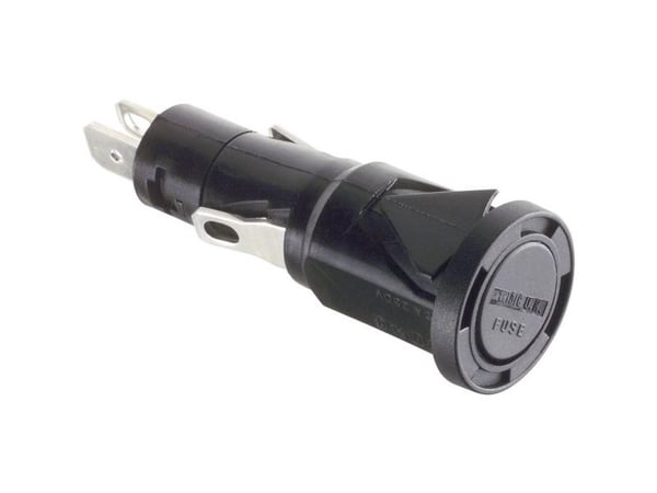 Arcolectric (Bulgin Ltd.) T0345RAAAA Sikringsholder Passer til Finsikring 6,3 x 32 mm 16 A 250 V/AC 1 stk