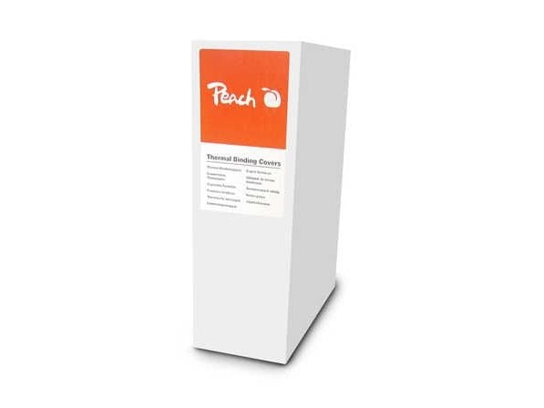 Peach PBT406-03 - A4 (210 x 297 mm) - 30 ark - hvit - termobindeperm