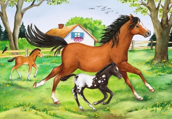Ravensburger 4005556088829, 24 stykker, Dyr, 4 år