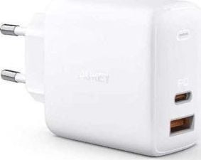 AUKEY PA-B3 Valkoinen Omnia GaN ultranopea seinä Char