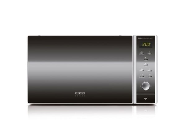Caso MG 25, Benkeplate, Kombinasjon mikrobølge, 25 l, 900 W, Knapper, Sølv