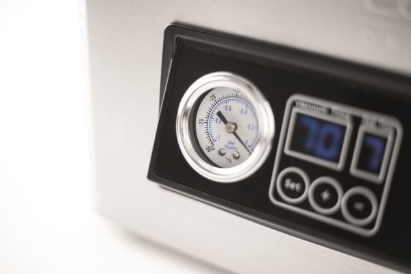 Caso VacuChef 70 -kammio-tyhjiöpakkauslaite, 350 W, ruostumaton teräs