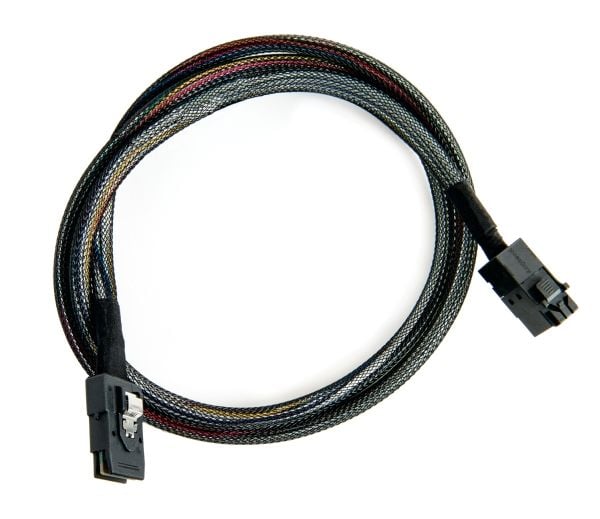 Microchip Adaptec - SAS intern kabel - SAS 6Gbit/s - 4-spors - 4 x Mini SAS HD (SFF-8643) (hann) til 36-pins 4i Mini MultiLane (hann) - 1 m