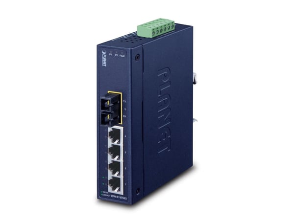 PLANET ISW-511TS15, Hallitsematon, L2, Fast Ethernet (10/100), Täysin kaksipuolinen, Seinäkiinnitteinen