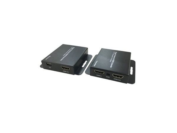 Dahua Technology PFM700-E, AV-sender og -mottaker, 60 m, Koblet med ledninger (ikke trådløs), Sort, HDCP