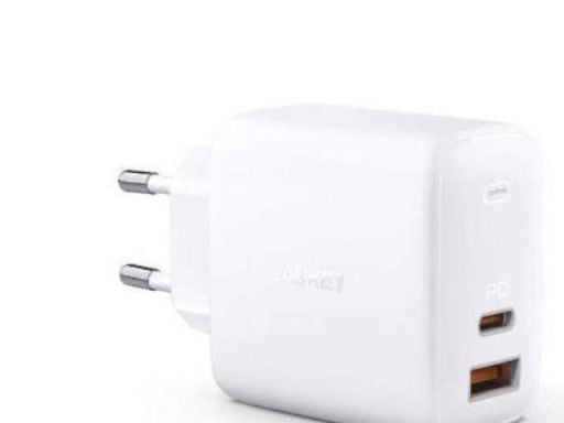 AUKEY PA-B3 Valkoinen Omnia GaN ultranopea seinä Char