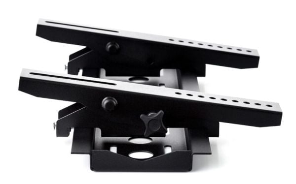 Edbak LWB2, 106,7 cm (42"), 100 x 100 mm, 400 x 300 mm, -12 - 6°, Metalli, Sort