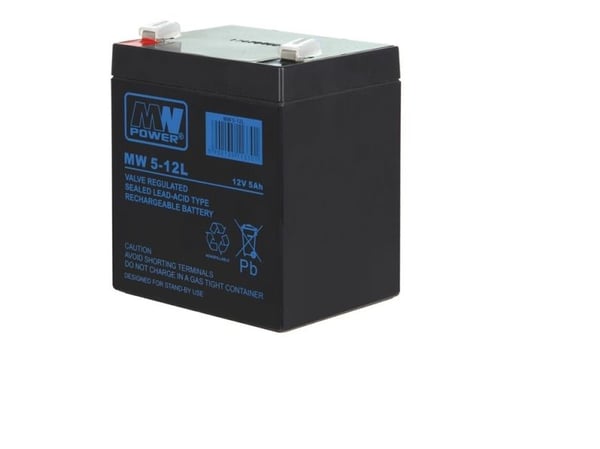 MPL Power akkumulator 12V/5Ah (MW 5-12L)