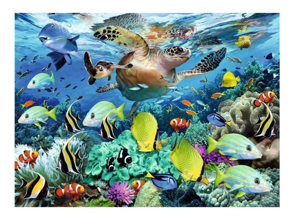 Ravensburger XXL - Underwater Paradise - puslespill - 150 deler