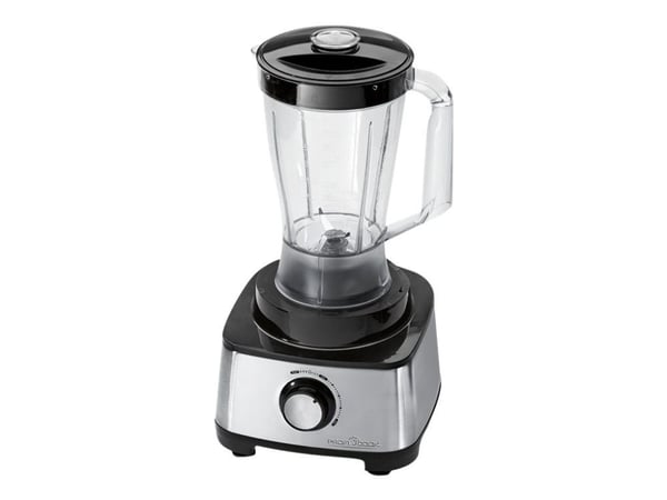 ProfiCook PC-KM 1063 - Kjøkkenmaskin - 1200 W - rustfritt stål / svart