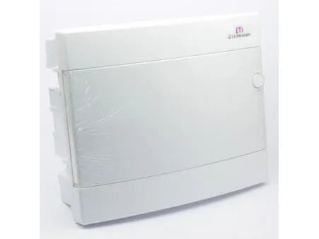Eti-Polam ECM2x18PO-s 2x18M IP40 uppoasennettava kytkintaulu valkoinen ovi 001101088