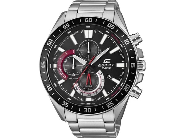 Casio EDIFICE EFV-620D-1A4VUEF, Vanntett, Quartz