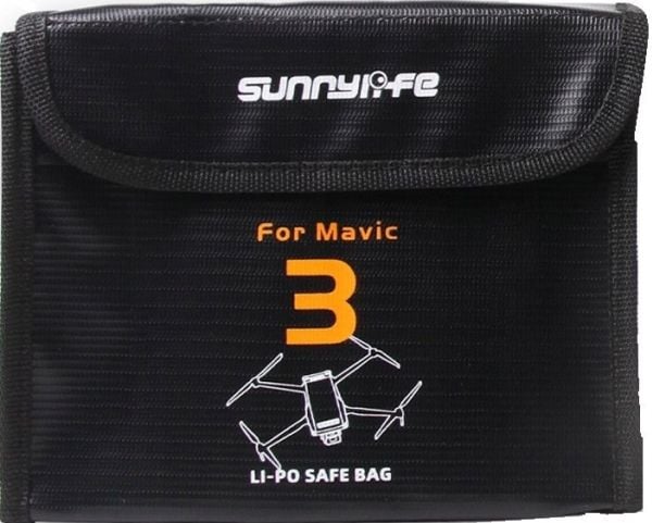 SunnyLife etui/futter til DJI Mavic 3, brannsikkert, for 3 batterier (M3-dc106-3)