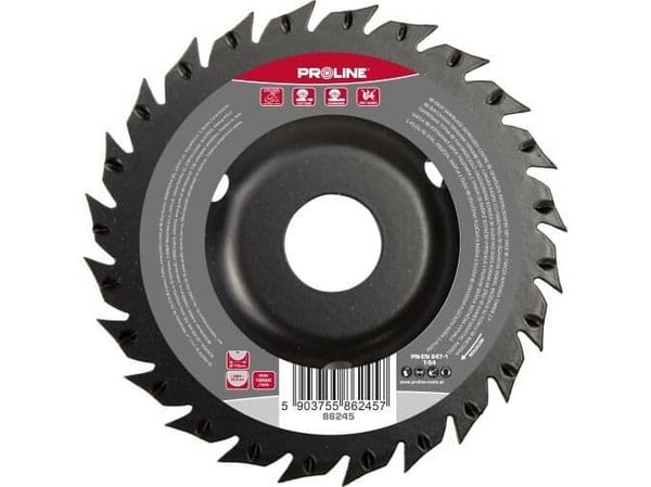 Profix TARCZA WYPUKLA TARNIK, grov tenner til sag 125mm PROLINE