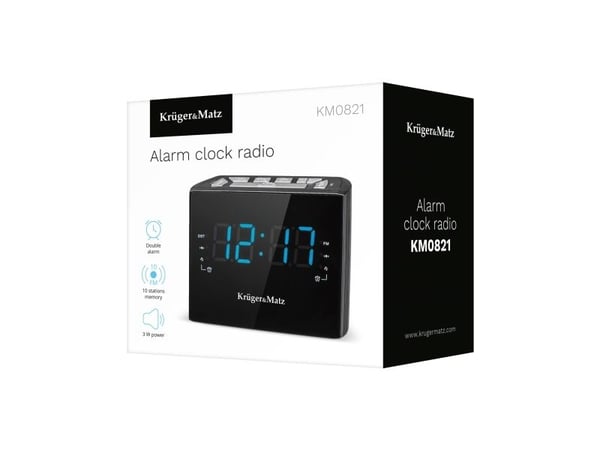 Radio­ vekkerur Kruger&Matz vekkerur KM 821