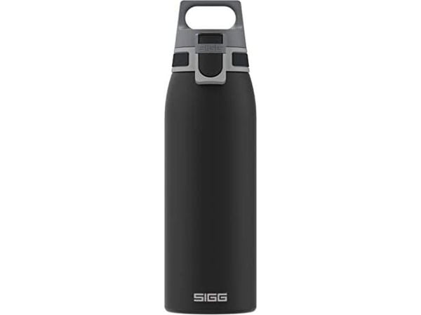 Sigg Shield ONE - Vannflaske - Størrelse 8 cm diameter - Høyde 27.1 cm - 1 L - svart