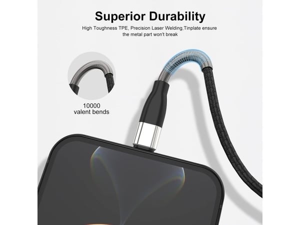 Delock USB 3.1 Gen 2 kierrekaapeli Type-C uros Type-C uros PD 3 A E-Marker - Adapter til direkte tilslutning - USB-C 3.1 Gen 2 - USB-C 3.1 Gen 2 x ...