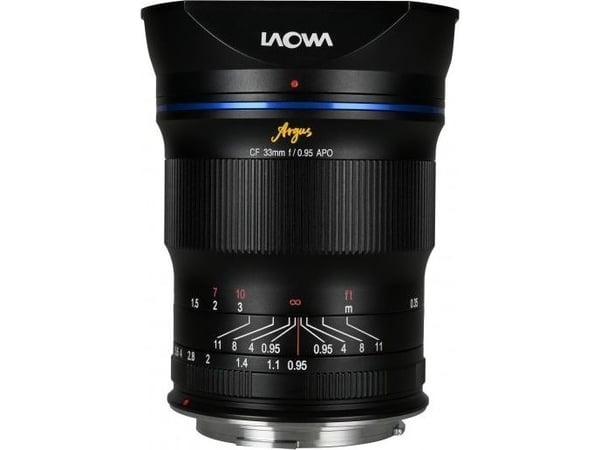 Venus Optics Argus Canon RF 33 mm F/0.95 APO CF -objektiivi (Canon RF 33 mm F/0.95 APO CF)