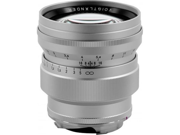 Voigtlander objektiv Voigtlander Nokton 75mm f/1.5 objektiv for Leica M - sølv