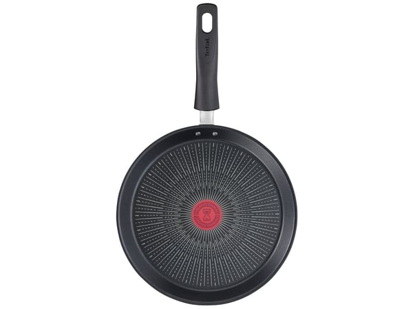 Tefal Unlimited G2553872, Rund, Crêpepanne, Sort, Titan, 175 °C, Aluminium