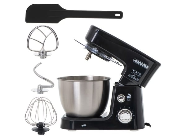 Mesko Home MS 4217, 3,5 l, Sort, Rustfritt stål, Knapper, Rotasjon, 1200 W, 220 - 240 V, 50 - 60 Hz
