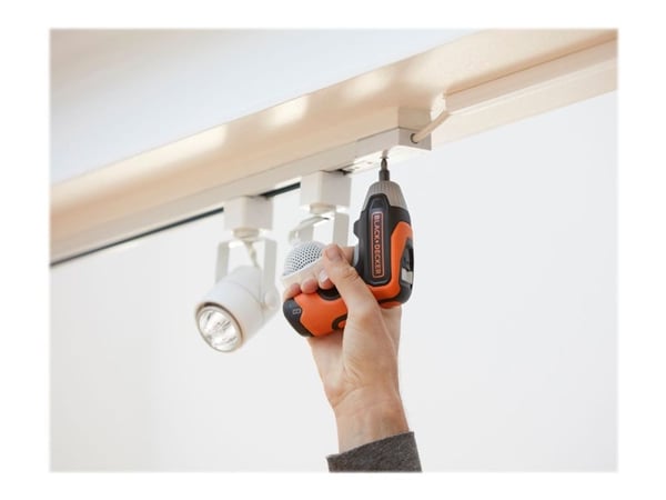 BLACK+DECKER BCF611CK - Skrutrekker - trådløs - 5.5 N·m - 3.6 V
