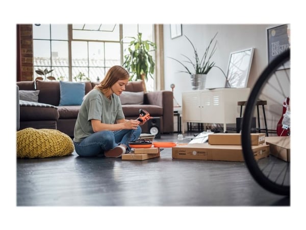 BLACK+DECKER BCF611CK - Skruvmejsel - sladdlös - 5.5 N·m - 3.6 V