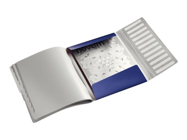 Leitz Esijärjestin Style PP 12 jak., A4, Polypropeeni (PP), Sininen, Muotokuva, 200 arkkia, 80 g/m²